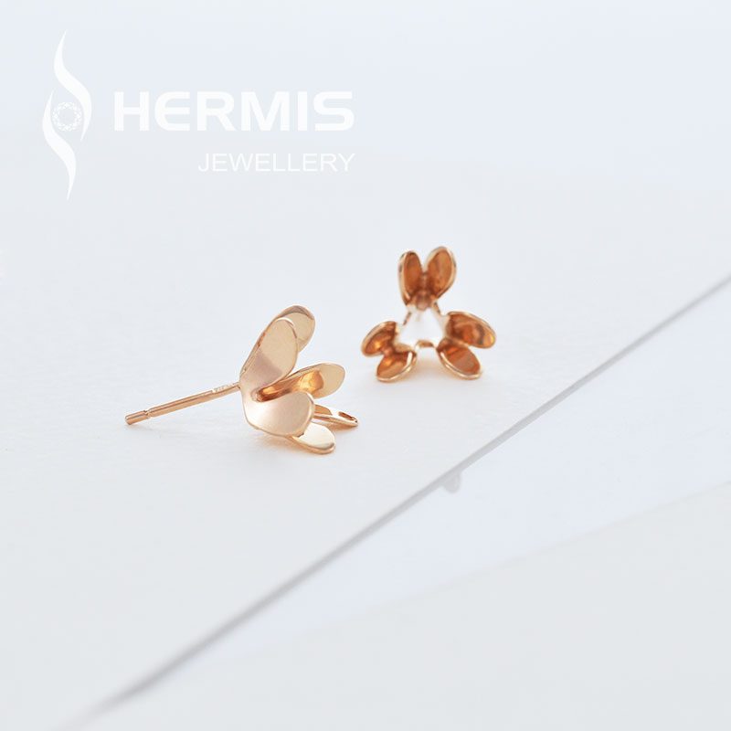 [:lt]Auksiniai auskarai prie ausies[:en]Organic golden ear studs[:]