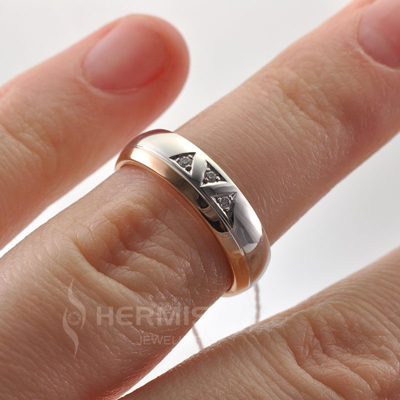 [:lt]Vestuviniai žiedai su briliantais[:en]Wedding rings with diamonds[:]