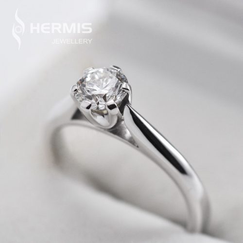 [:lt]Klasikinis sužadėtuvių žiedas su 0.43 ct briliantu[:en]Classic engagement ring with 0.43 ct diamond[:]
